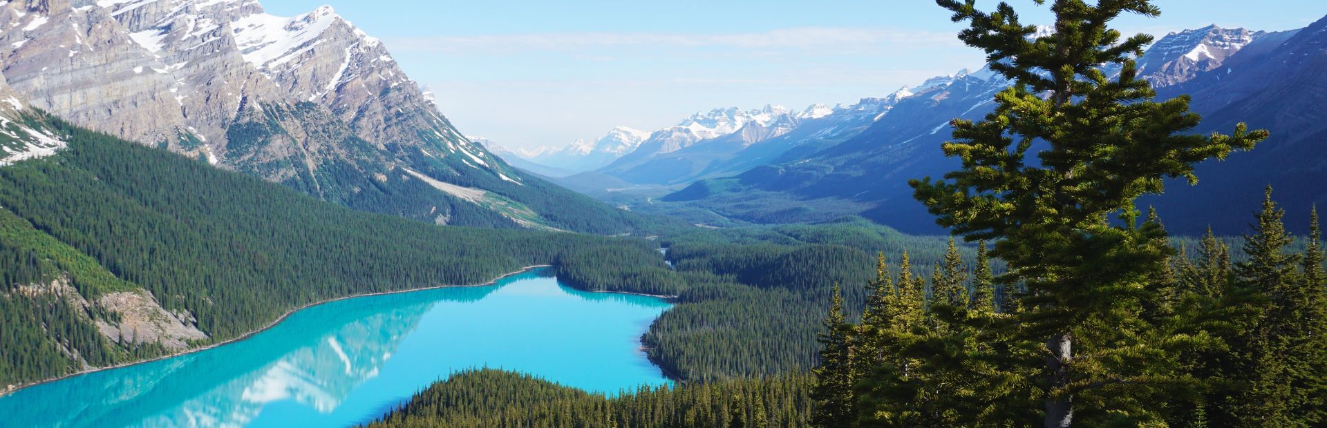 Bergwelt in den Rocky Mountains