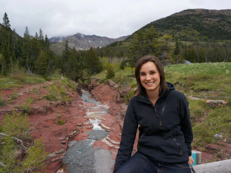 Kanada Wanderung redrock canyon