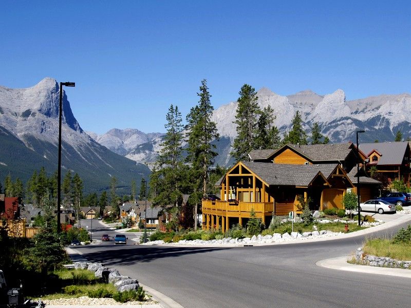 Kanada Calgary Canmore town