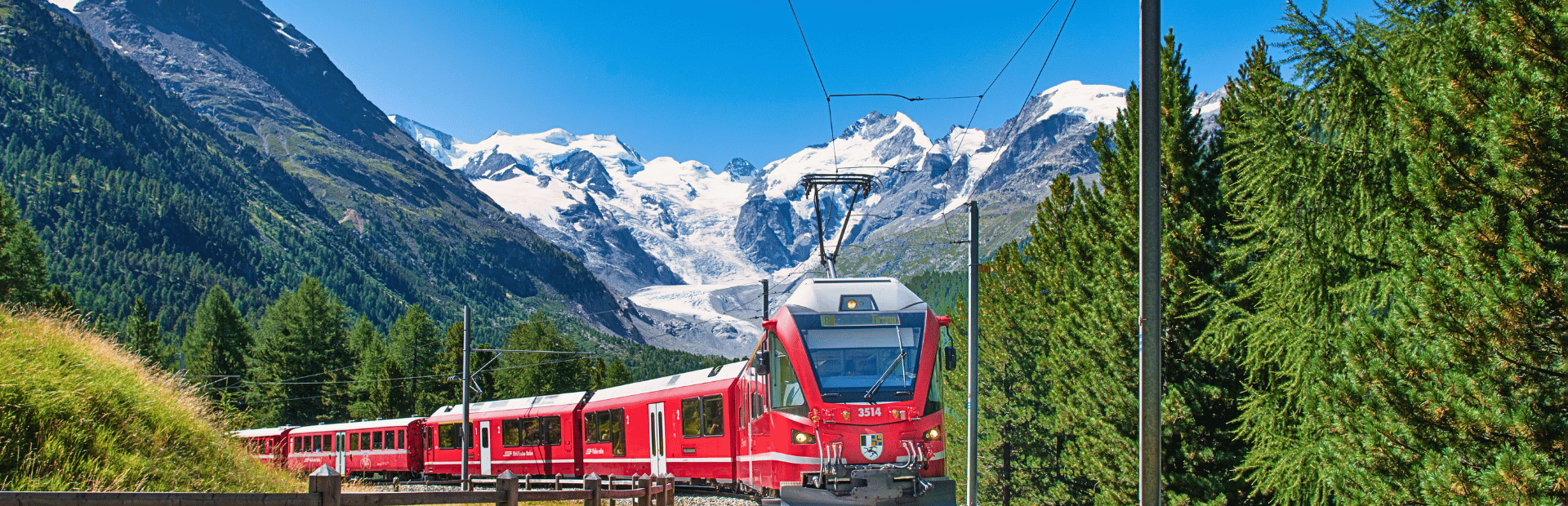 Zug durch Westkanada