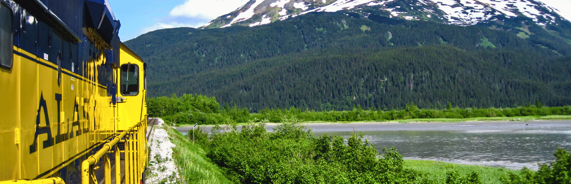 Durch Alaska mit dem Zug