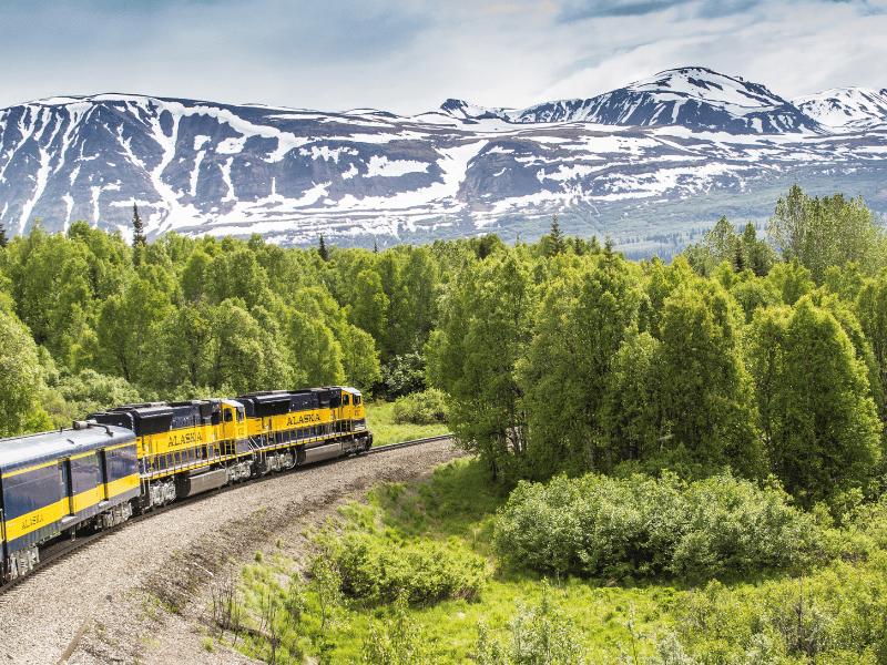 Alaska mit dem Zug
