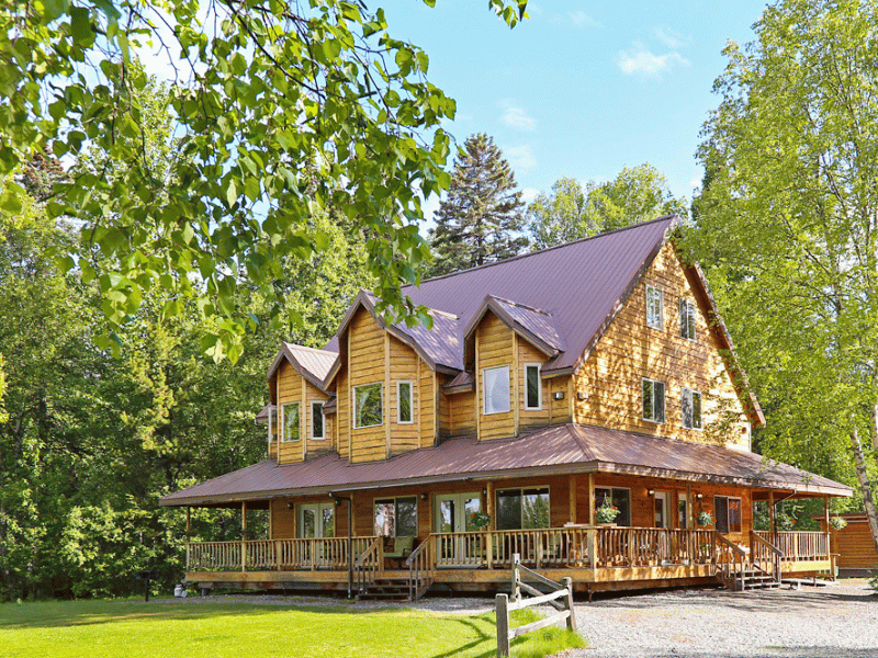 Lodge in Talkeetna, Alaska