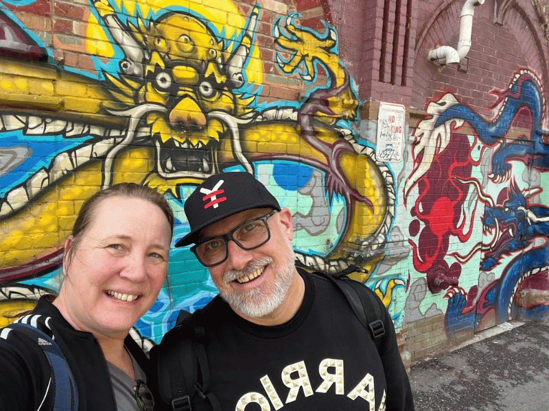 Paar in Toronto, Kanada