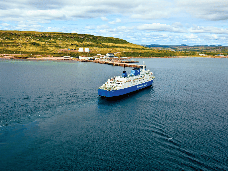 Auf der Fähre nach Labrador