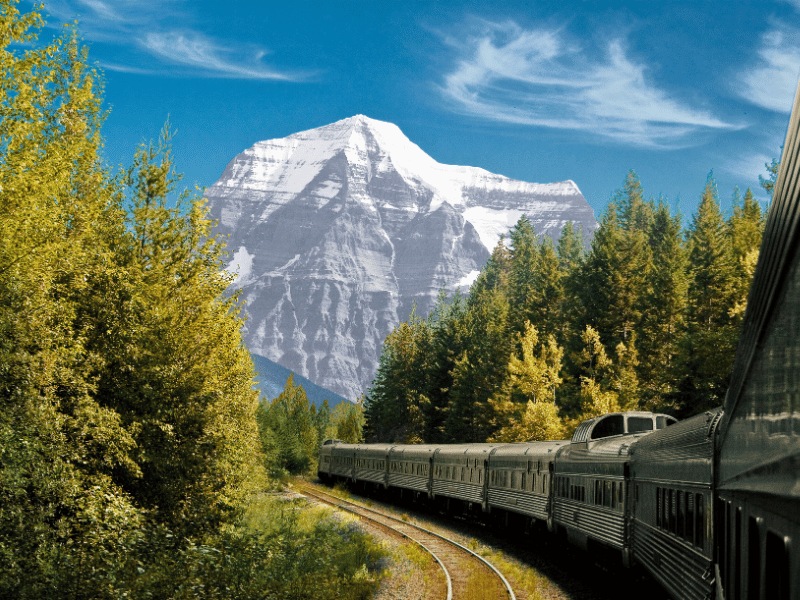 Mount Robson und "The Canadian"