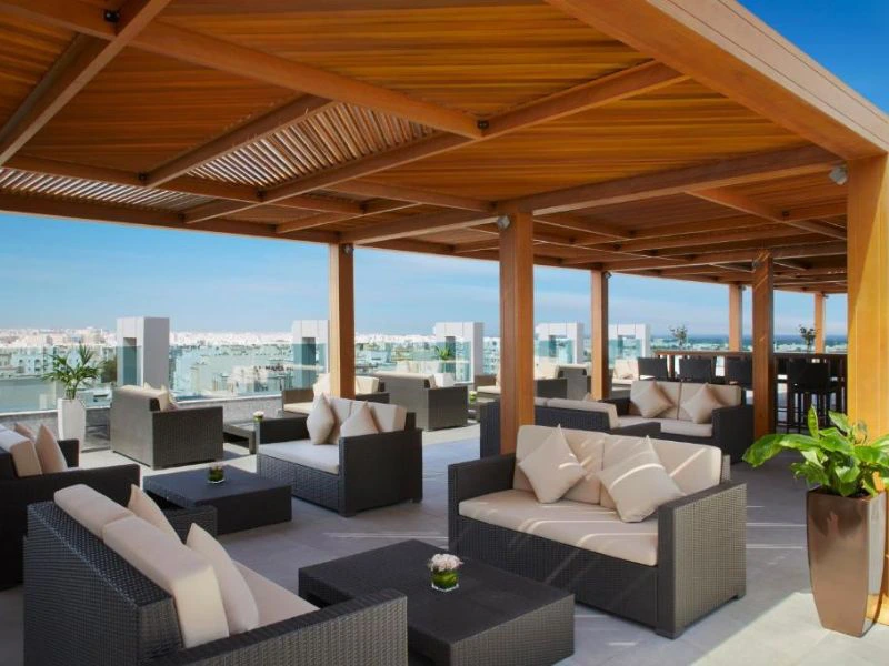 Unterkunft in Maskat Dachterrasse Oman