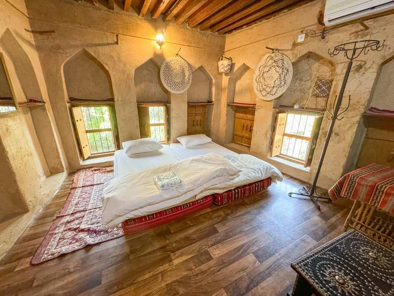 Schlafzimmer Hotel Oman Misfat