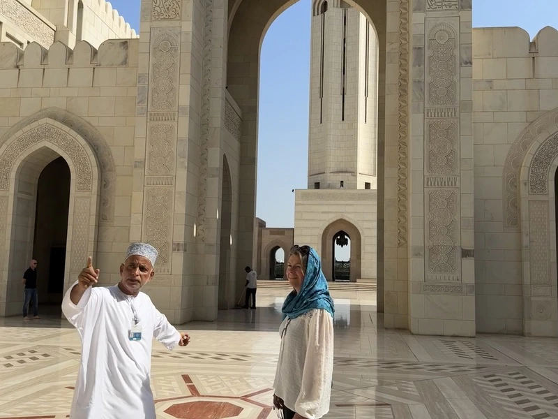 Sultan Qaboosh Grand Moschee Oman
