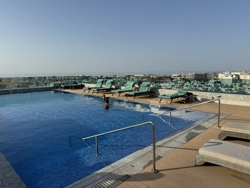 Oman, Muscat Hotel mit Pool
