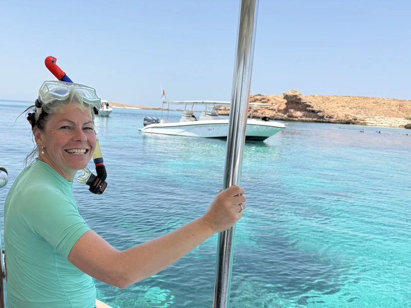 Reisender Daymaniyat Inseln, Oman