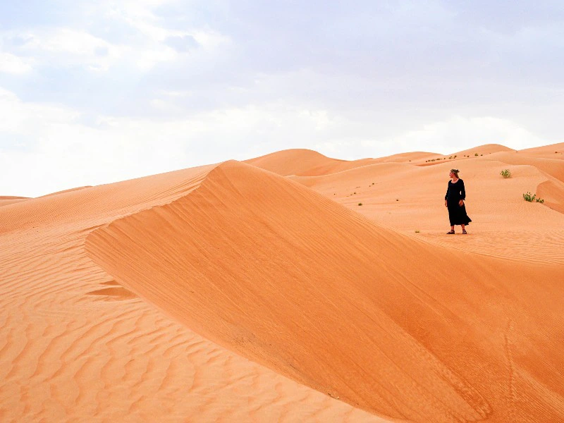 Reisender Wahiba Sands Oman