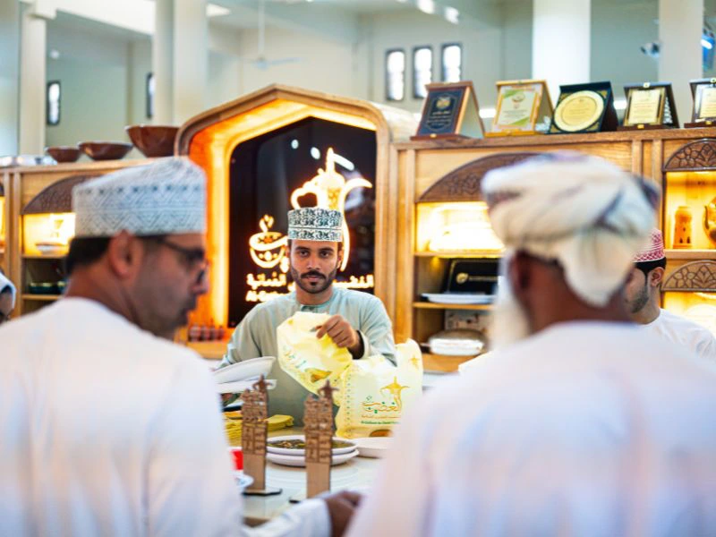traditioneller markt in Nizwa Oman