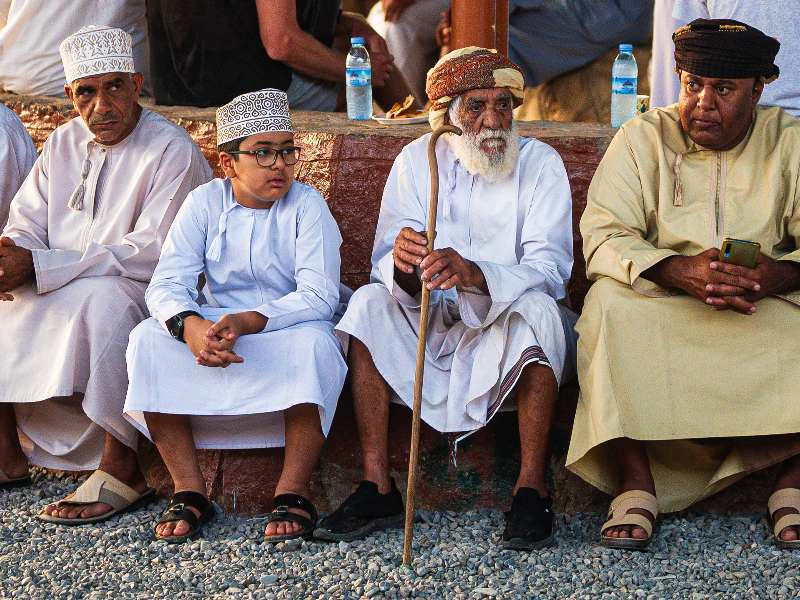 Ziegenmarkt Nizwa Oman