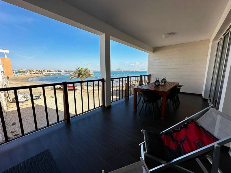 Balkon Hotel Boa Vista Kapverden