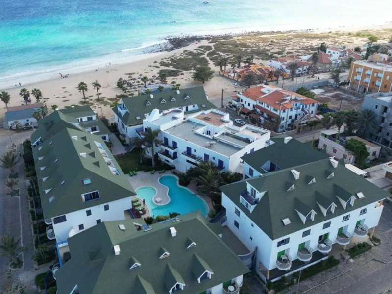 Apartmentanlage Sal von oben Kapverden