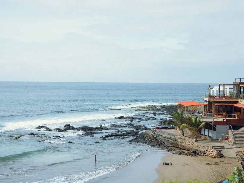 Strand auf Santiago Kapverden