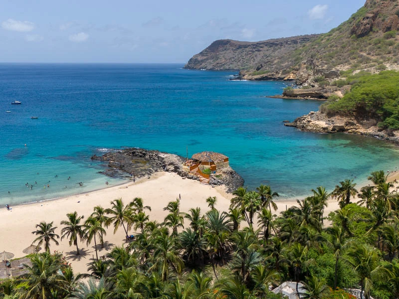 Strände von Tarrafal Santiago Kapverden