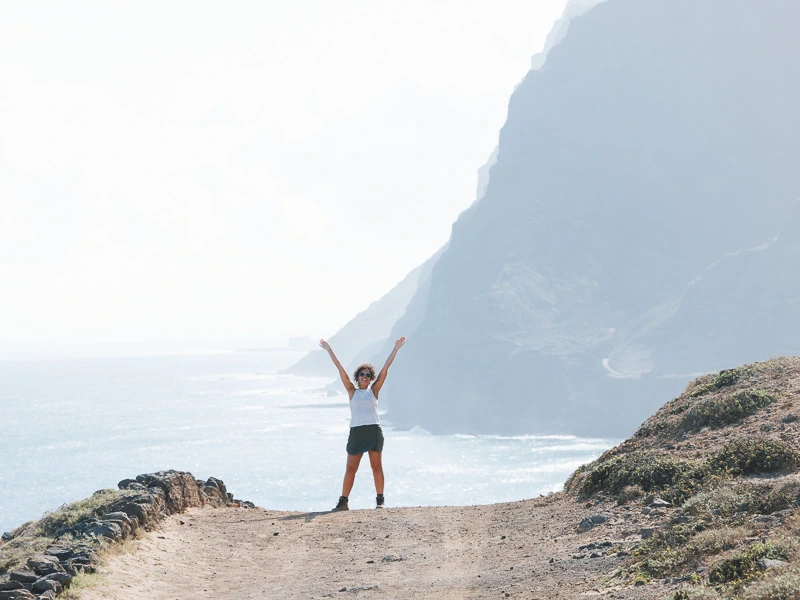 Ausblick in Cruzinha Kapverden