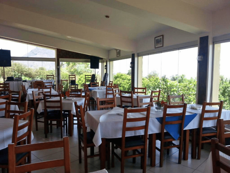 Frühstücksraum Rui Vaz Hotel Santiago Kapverden