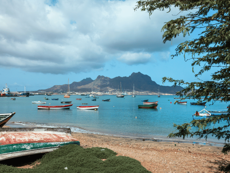 Strand von Mindelo auf den Kapverden