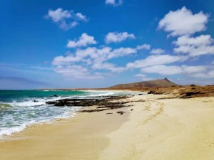 Kapverden Rundreise Maio Strandpromenade