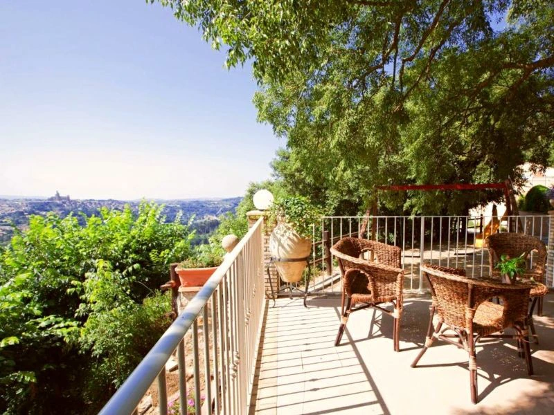 Balkon in Piazza Armerina auf Sizilien