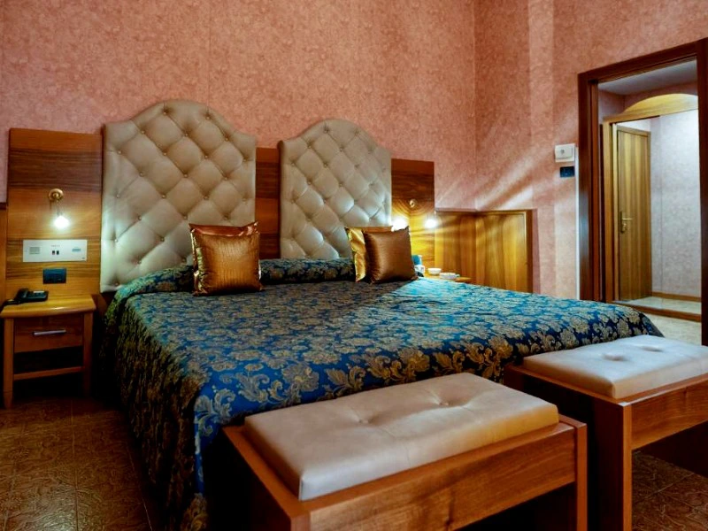 Zimmer der Komfortunterkunft in Taormina, Sizilien
