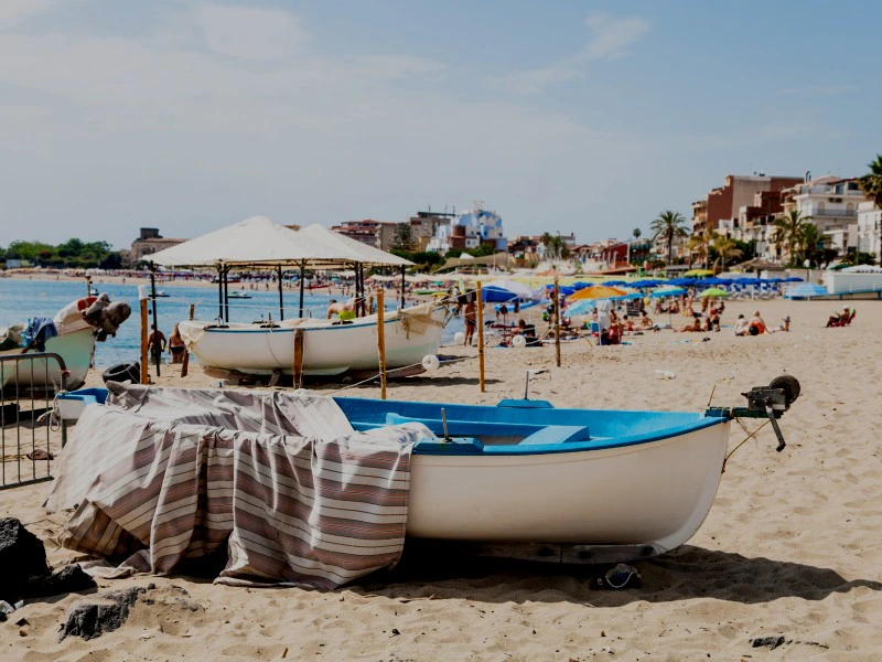 Boot in Giardini Naxos