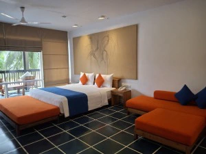 Zimmer im Strandhotel in Negombo, Sri Lanka