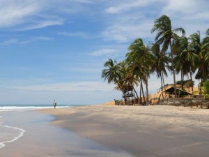 Strand am Arugam Bay in Sri Lanka