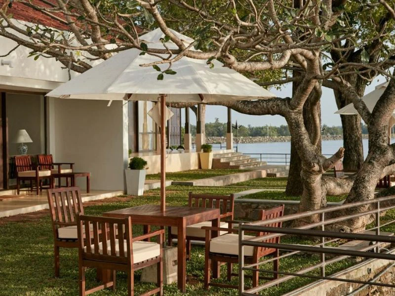 Garten der Special Stray Unterkunft in Polonnaruwa, Sri Lanka