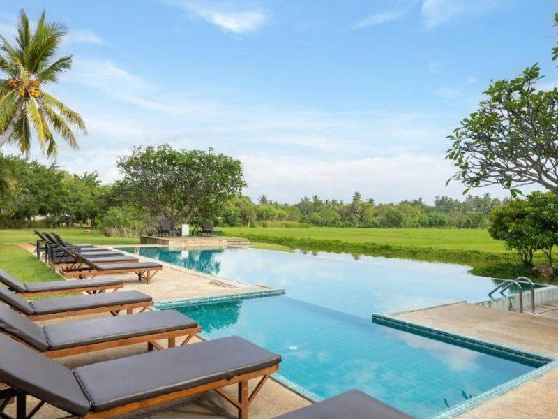Pool im Hotel im Yala Nationalpark, Sri Lanka