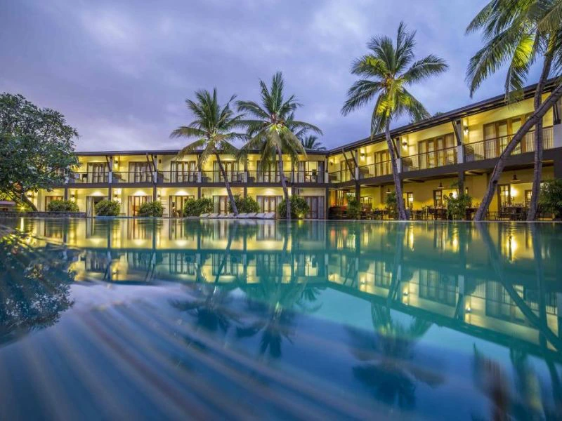 Pool im Hotel im Yala Nationalpark, Sri Lanka