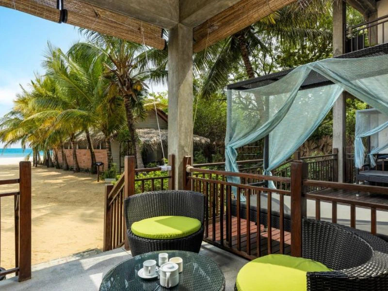 Restaurant im Hotel in Passikudah, Sri Lanka