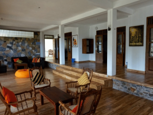 Lobby im Hotel in Ella, Sri Lanka
