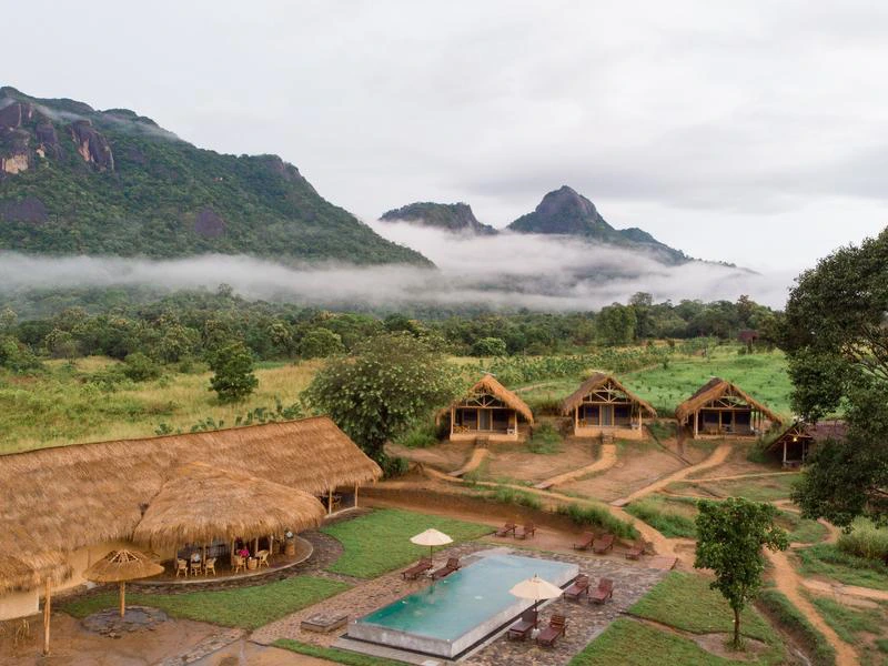 Glamping Lodge im Gal Oya Nationalpark in Sri Lanka