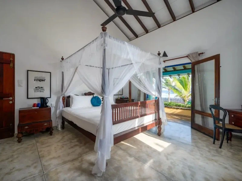 Zimmer im Boutique Hotel in Mirissa, Sri Lanka