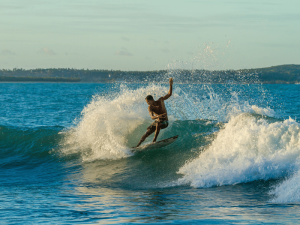Surfer in Sri Lanka