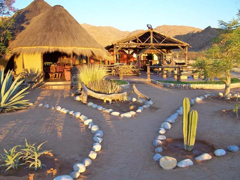 Namibia Unterkunft Anlage der Lodge
