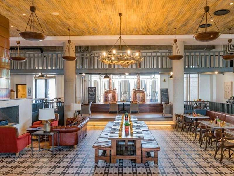 Namibia Familienreise Swakopmund Hotel Restaurant