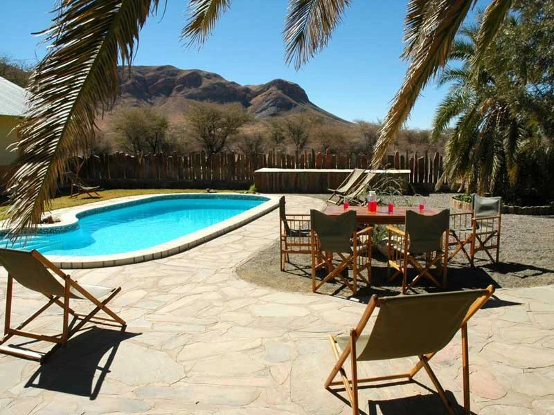 Namibia Special Stay Unterkunft Poolbereich