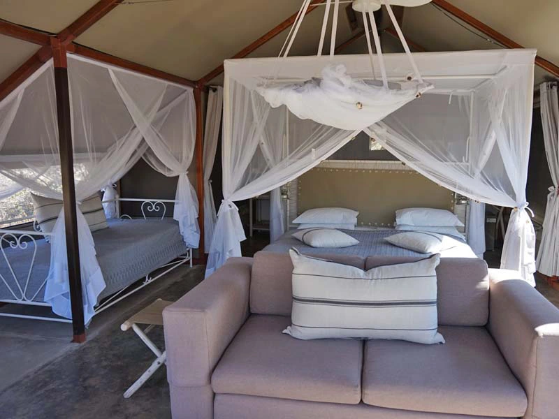 Namibia Familienreisen Etosha Unterkunft außerhalb des Parks Osten