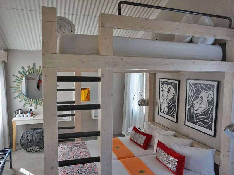 Namibia Familienreisen Etosha Unterkunft außerhalb des Parks Süden