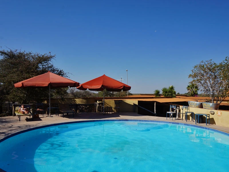 Namibia Familienreisen Etosha Unterkunft außerhalb des Parks Süden