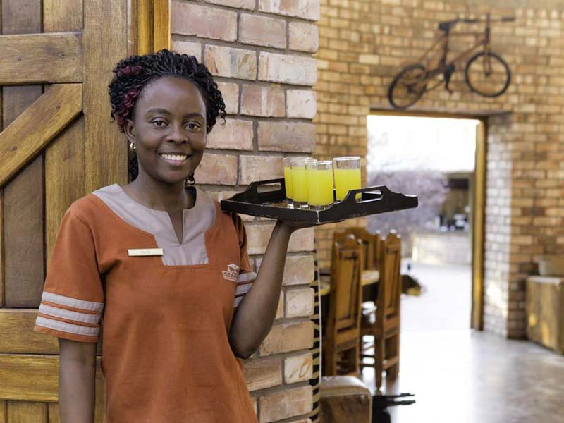 Namibia Familienreisen Etosha Unterkunft außerhalb des Parks Süden