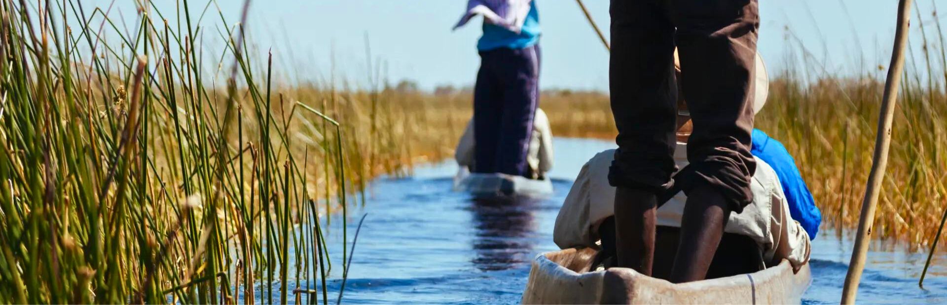Mokorotour im Okavango Delta Botswana