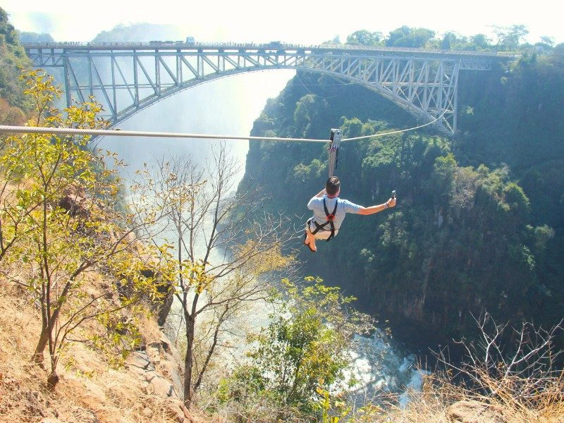 Botswana - Victoria Falls - Ziplinen