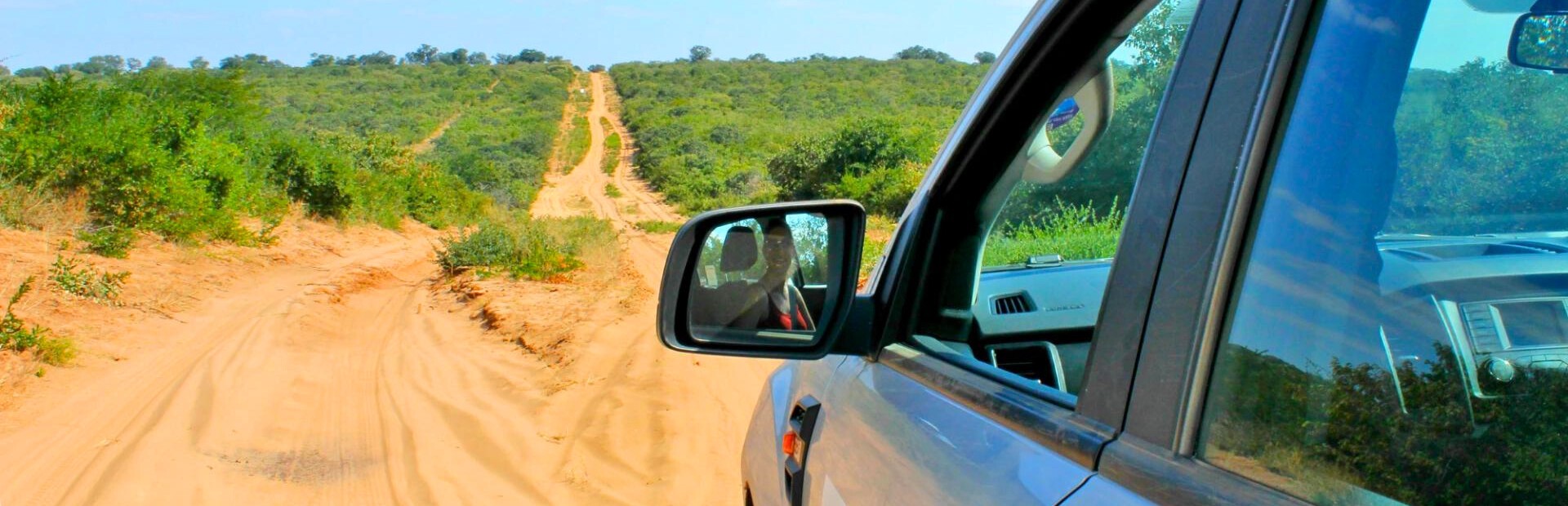Straße in Botswana