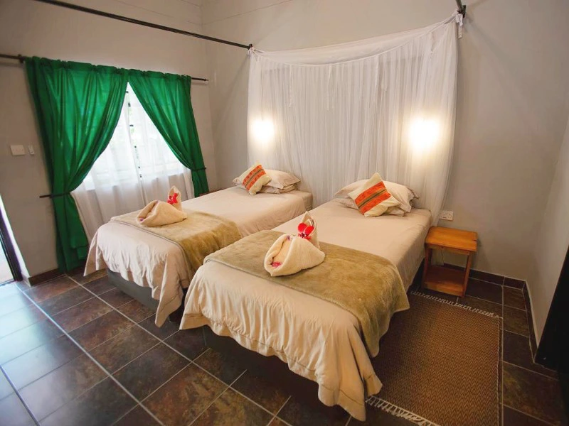 Zimmer in der Lodge in Maun Botswana